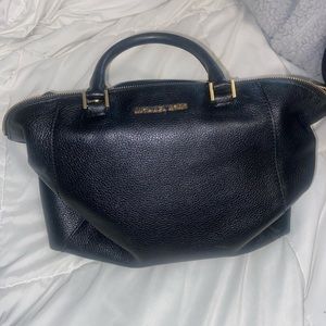 michael kors leather purse